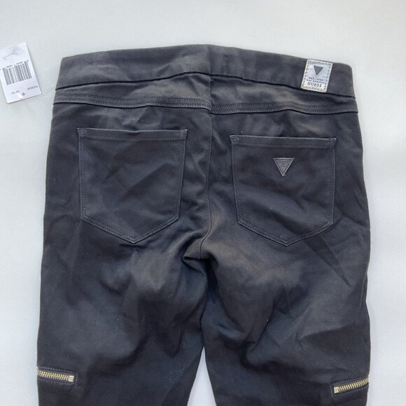 Guess Women’s Jegging Fit Black Skinny Jeans Zipper Legs Size 26 - Picture 15 of 16